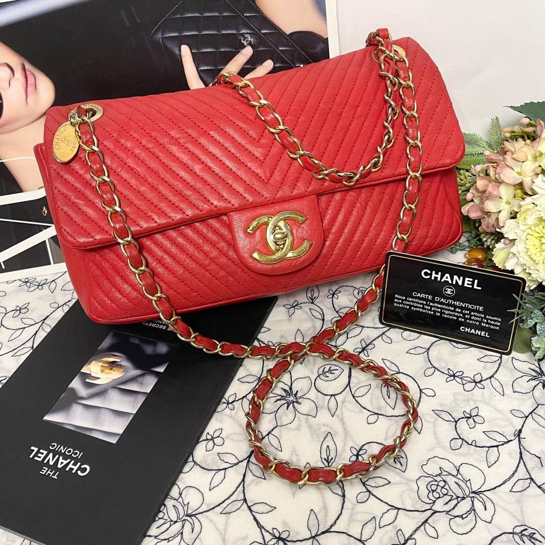 Chanel Double Flap Chez Blanc Stitch