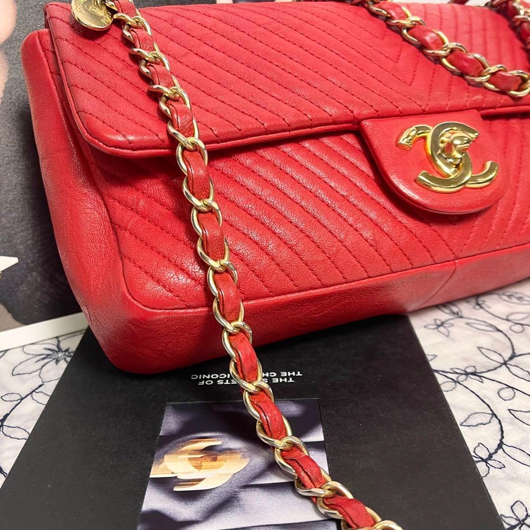 Chanel Double Flap Chez Blanc Stitch — view 3