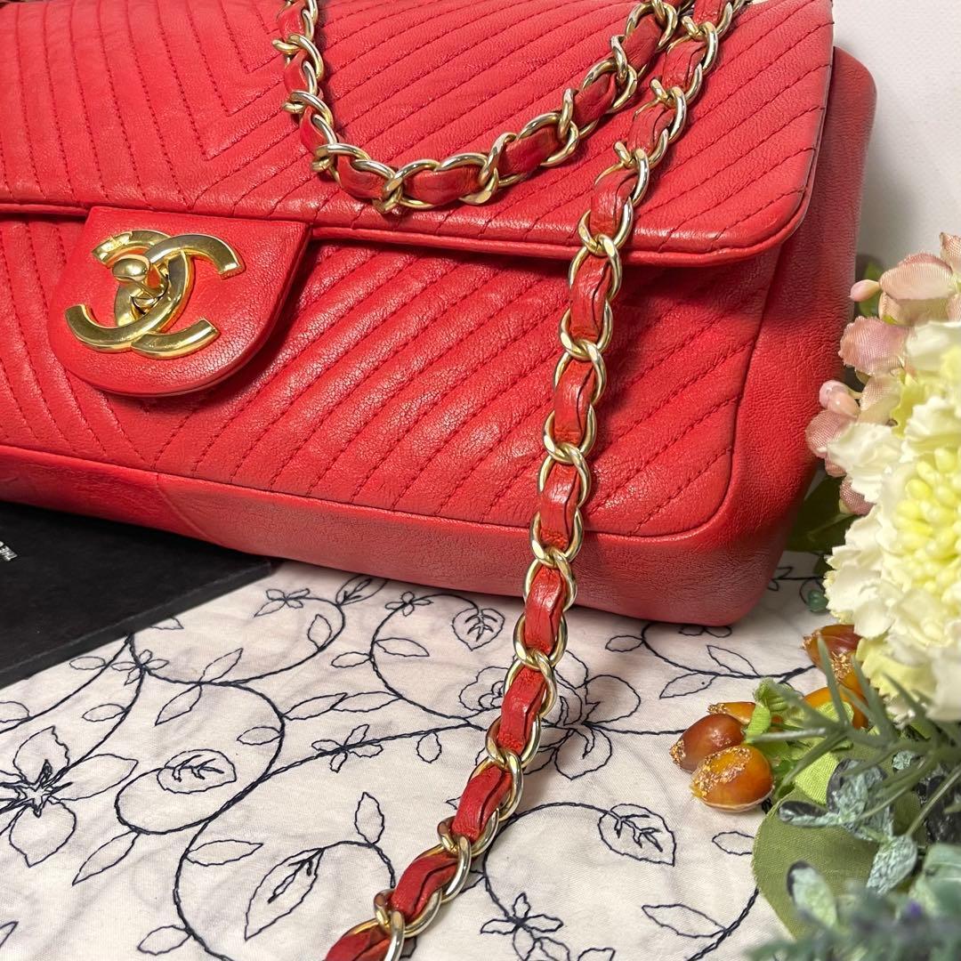 Chanel Double Flap Chez Blanc Stitch — view 4