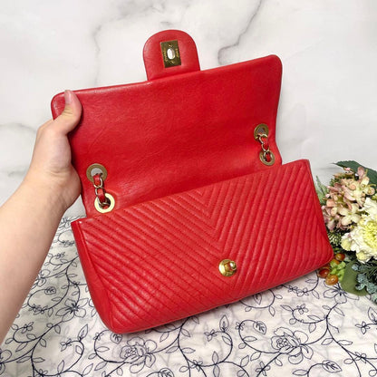 Chanel Double Flap Chez Blanc Stitch — view 8
