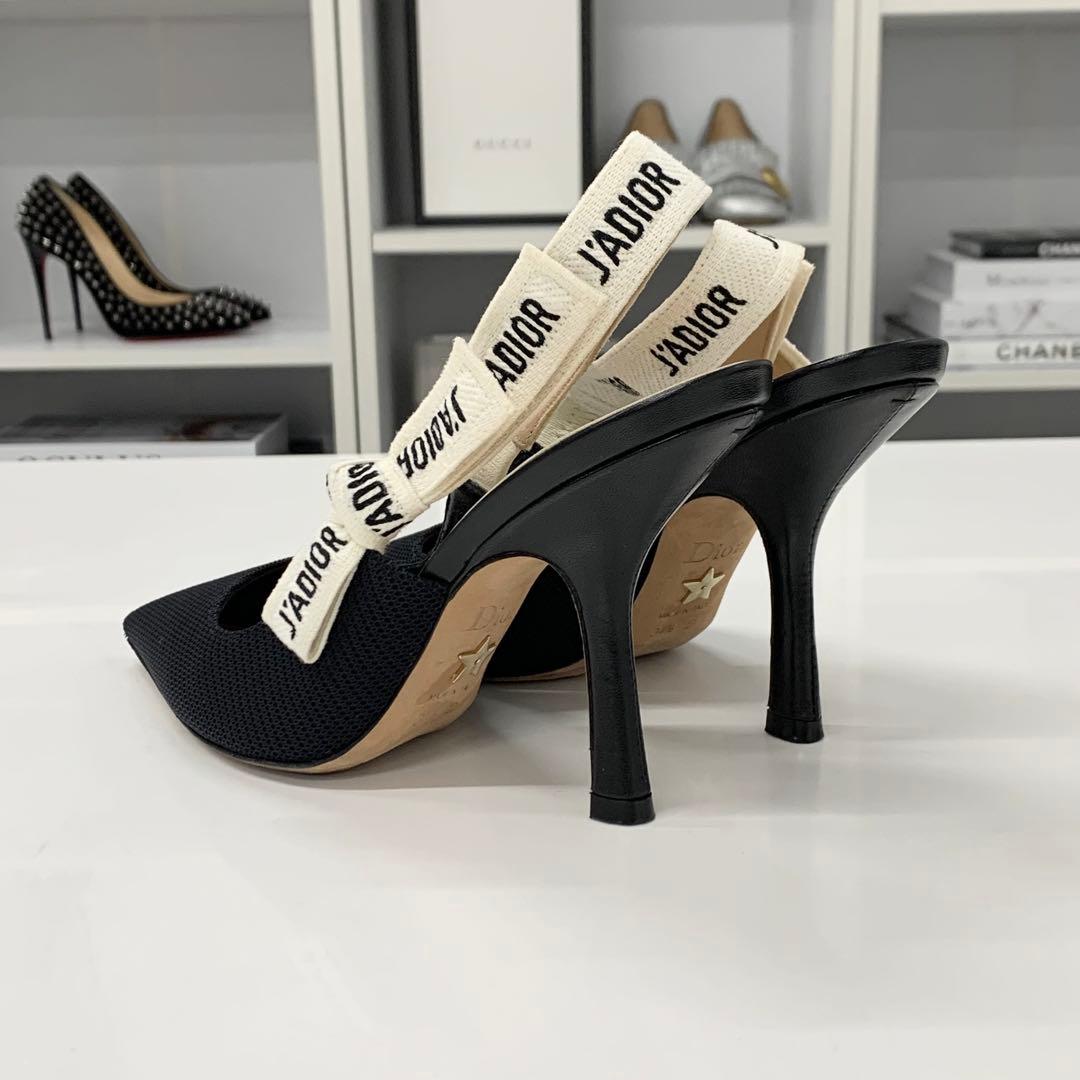 Dior J'adior Fabric Slingback Pumps Heels — view 5