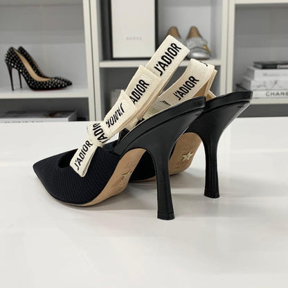 Dior J'adior Fabric Slingback Pumps Heels — view 5