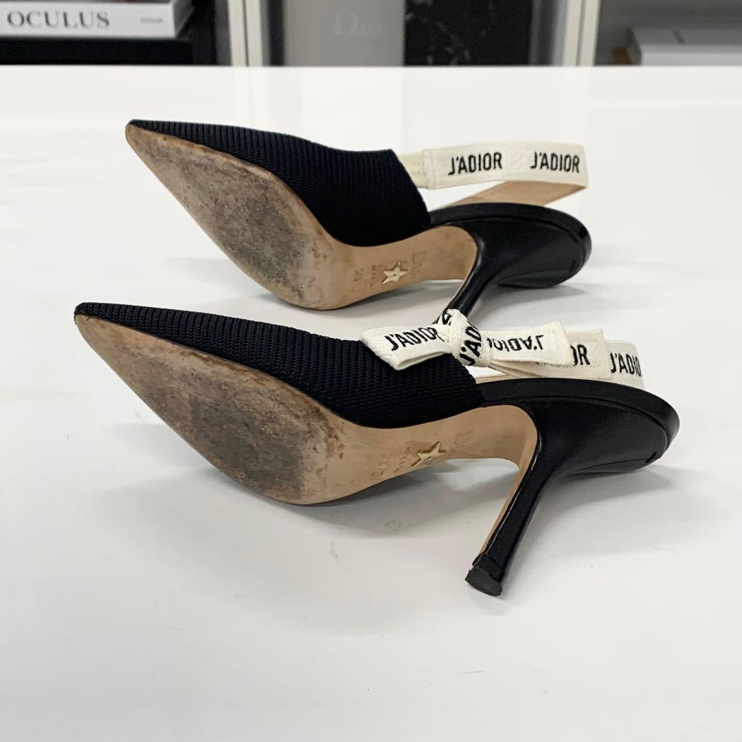 Dior J'adior Fabric Slingback Pumps Heels — view 7