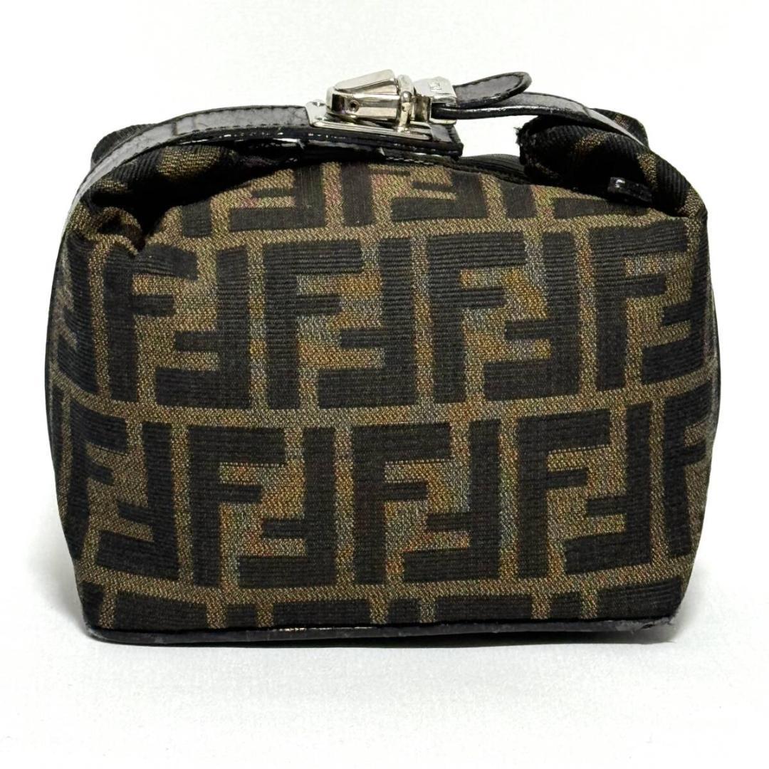 Fendi Zucca Vanity Bag Cosmetic Pouch Bag Hb02994