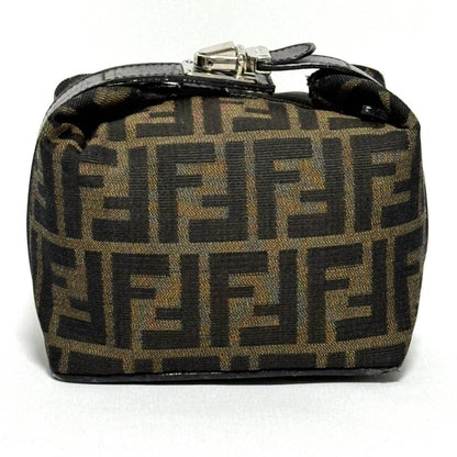 Fendi Zucca Vanity Bag Cosmetic Pouch Bag Hb02994