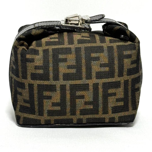 Fendi Zucca Vanity Bag Cosmetic Pouch Bag Hb02994