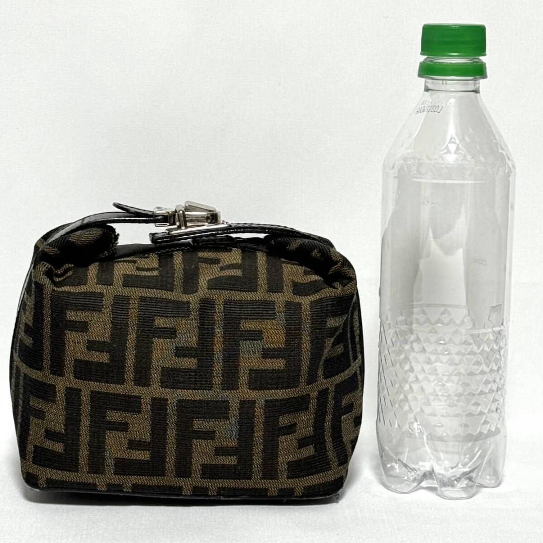 Fendi Zucca Vanity Bag Cosmetic Pouch Bag Hb02994