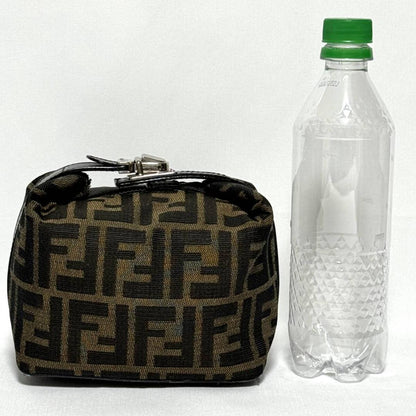 Fendi Zucca Vanity Bag Cosmetic Pouch Bag Hb02994