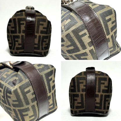 Fendi Zucca Vanity Bag Cosmetic Pouch Bag Hb02994