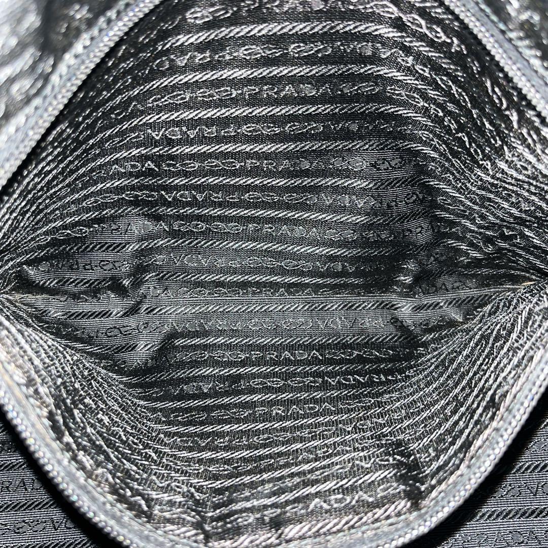 Prada Tote Bag Briefcase Shoulder Carry A4 Nylon Archive Black