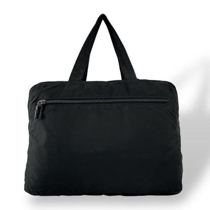 Prada Tote Bag Briefcase Shoulder Carry A4 Nylon Archive Black
