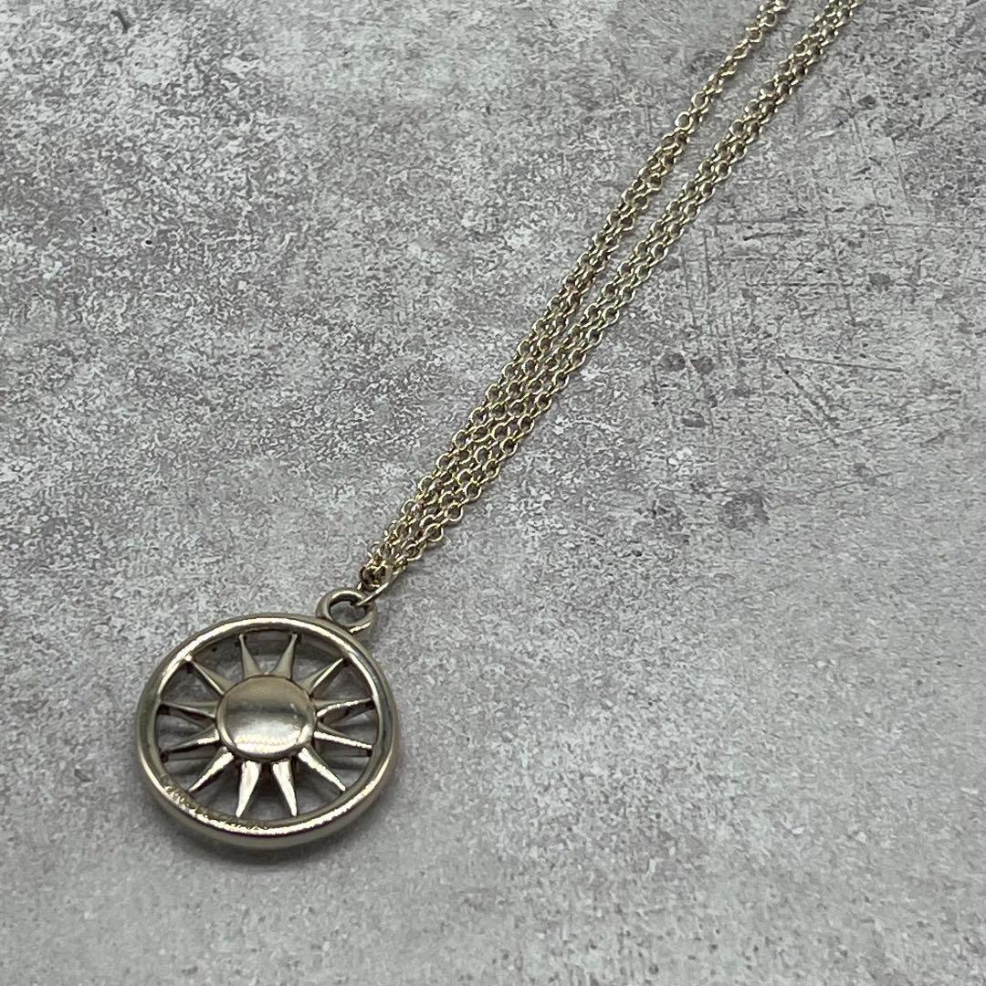Tiffany & Co Sun Double Chain Necklace
