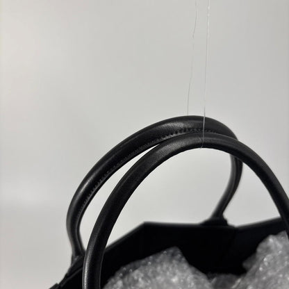 Bottega Veneta Arco Intrecciato Black Tote — view 6