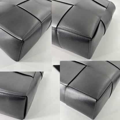Bottega Veneta Arco Intrecciato Black Tote — view 8