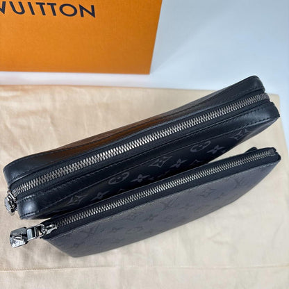 Louis Vuitton Trio Monogram Eclipse Shoulder Bag — view 6