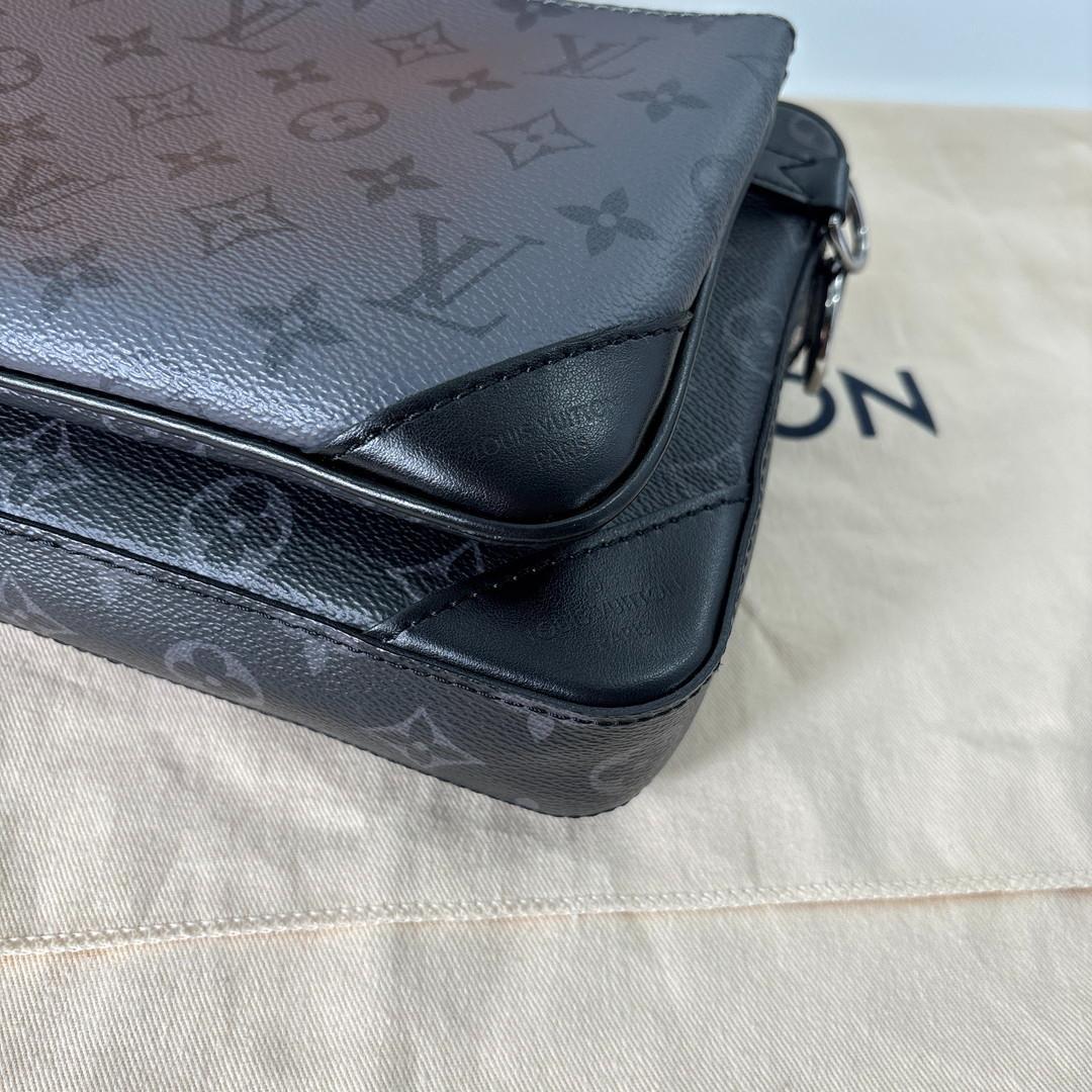 Louis Vuitton Trio Monogram Eclipse Shoulder Bag — view 8