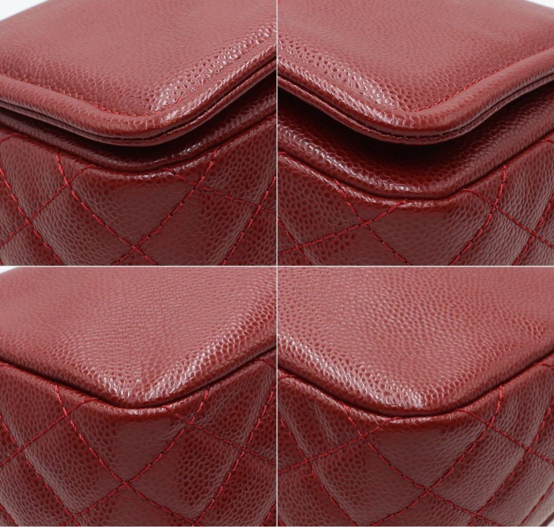 Chanel Caviar Skin Coco Mark CC Shoulder Bag