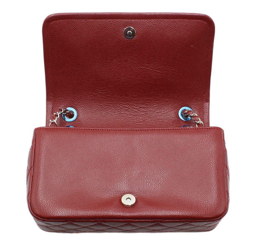 Chanel Caviar Skin Coco Mark CC Shoulder Bag