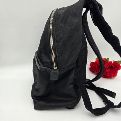 Gucci Backpack Nylon GG Black — view 4