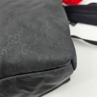 Gucci Backpack Nylon GG Black — view 8