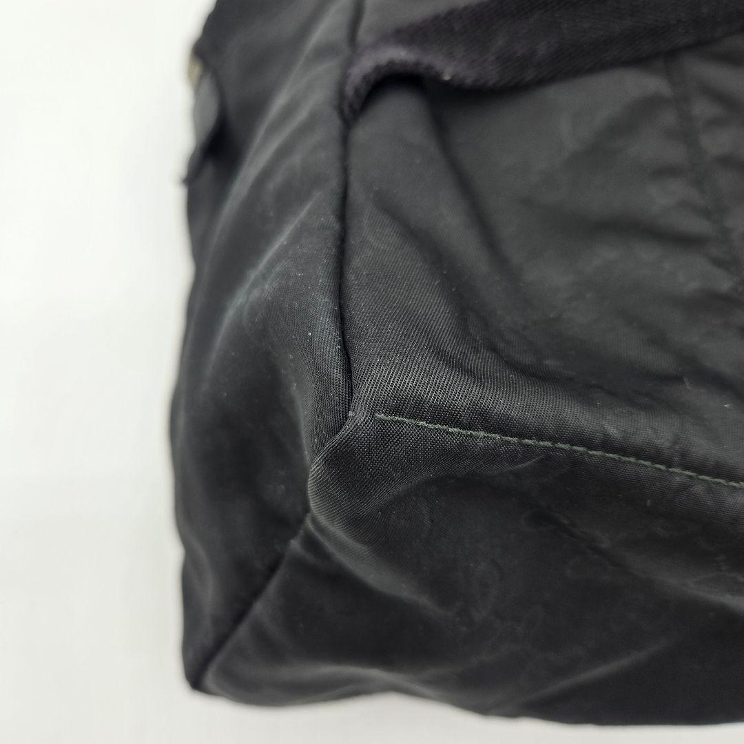Gucci Backpack Nylon GG Black — view 9