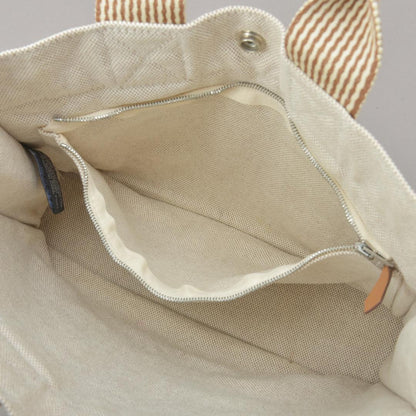 Hermes New Fourre Tout PM Handbag Canvas Beige — view 7