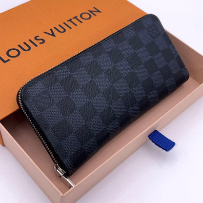 Louis Vuitton Damier Cobalt Zippy Wallet Vertical