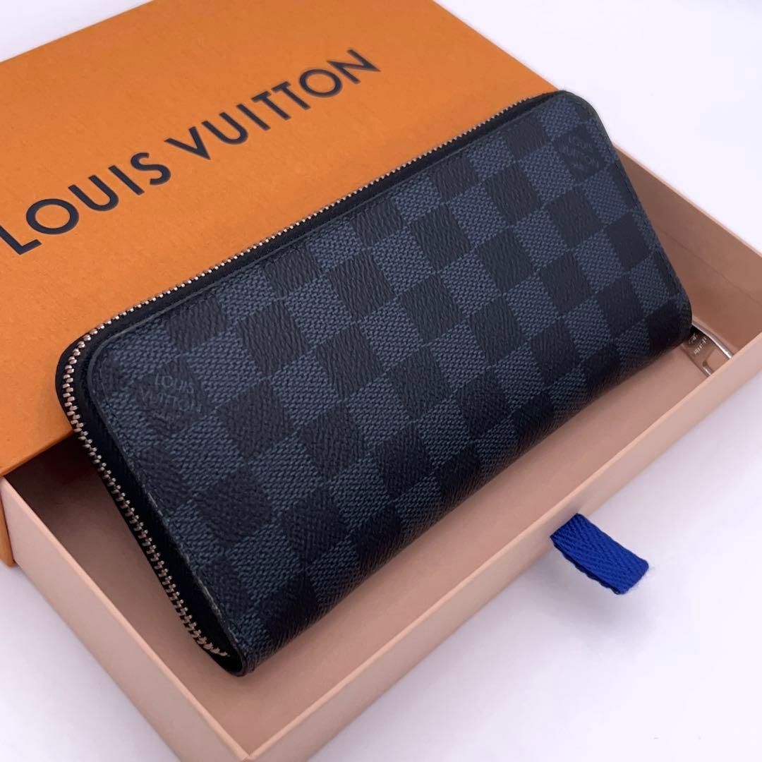 Louis Vuitton Damier Cobalt Zippy Wallet Vertical — view 2
