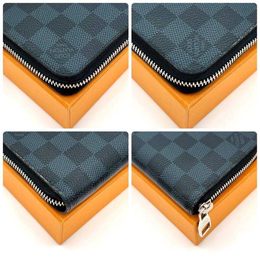 Louis Vuitton Damier Cobalt Zippy Wallet Vertical — view 7