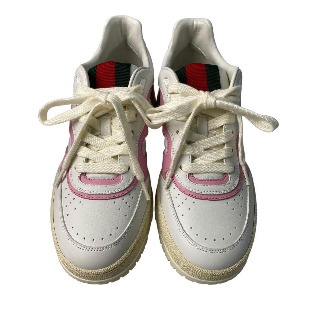 Gucci Sneakers Leather White