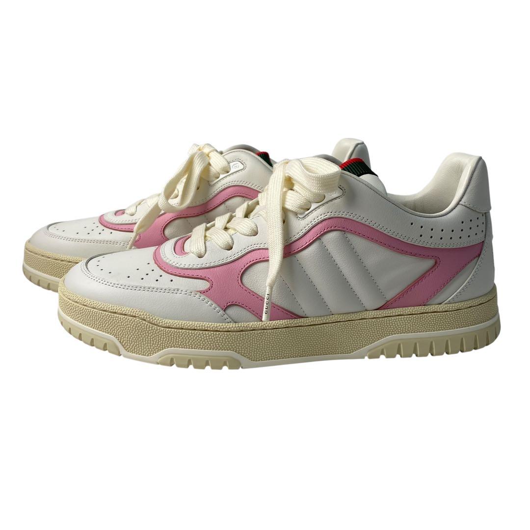 Gucci Sneakers Leather White