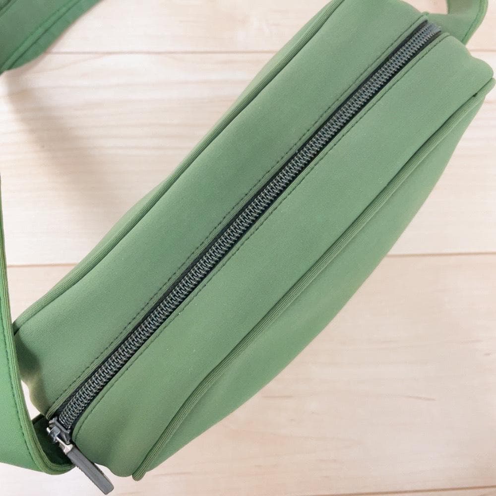 Miu Miu Archive Shoulder Bag Khaki Logo — view 8