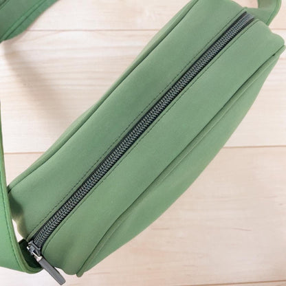 Miu Miu Archive Shoulder Bag Khaki Logo — view 8
