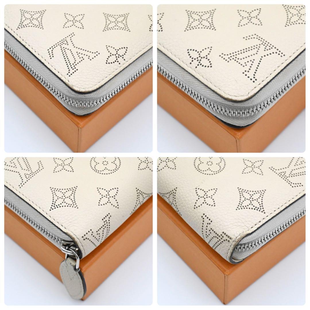 Louis Vuitton Monogram Mahina Zippy Wallet Ivoire — view 8