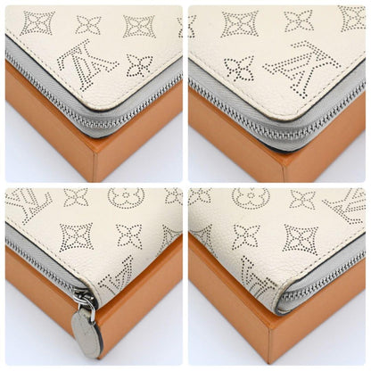 Louis Vuitton Monogram Mahina Zippy Wallet Ivoire — view 8
