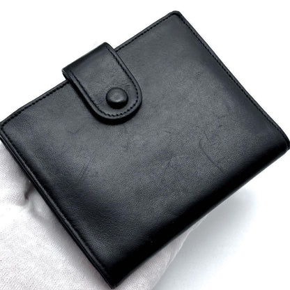 Chanel Wallet Coco Stitch Jumbo CC Logo Snap Bifold — view 4