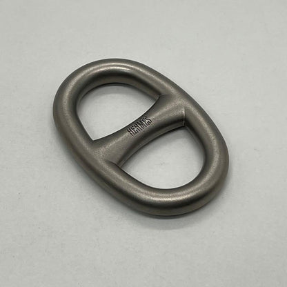 Hermes Chaine D'ancre Scarf Ring Silver