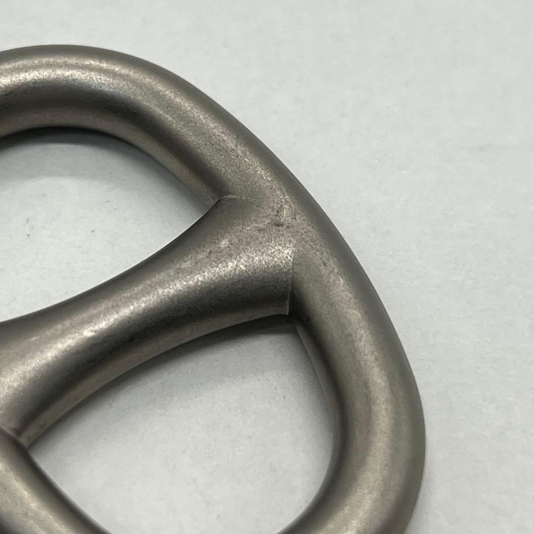 Hermes Chaine D'ancre Scarf Ring Silver