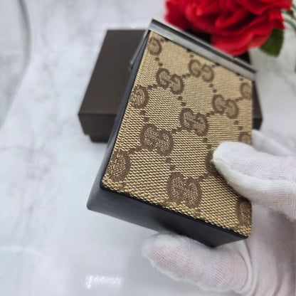 Gucci Cigarette Case Tobacco Canvas — view 7