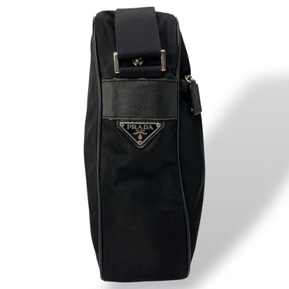 Archive Y2k 00s Prada Shoulderbag Black