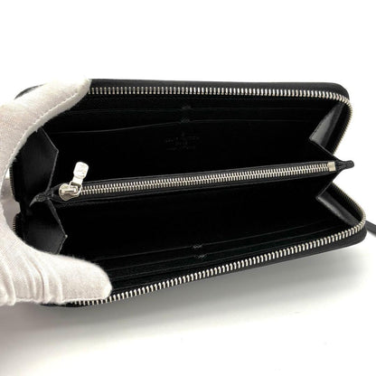 Louis Vuitton Wallet Epi Portefeuille Clemence Noir Black — view 3