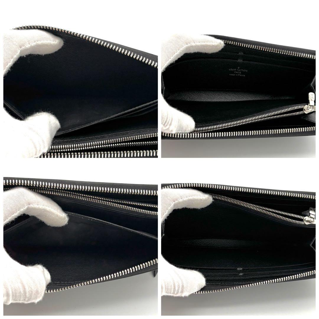 Louis Vuitton Wallet Epi Portefeuille Clemence Noir Black — view 5