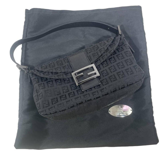 Fendi Bucket Bag Zucchino Canvas Bucket Bag