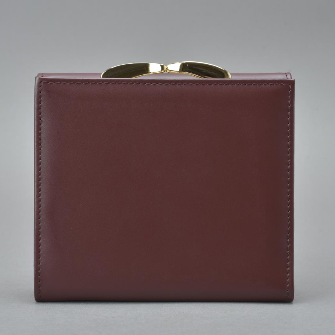 Cartier Must Line Trifold Wallet Leather Bordeaux 2C — view 4