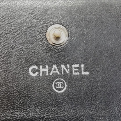 Chanel Quilted Wallet Lambskin Chain Shoulder Bag — view 5