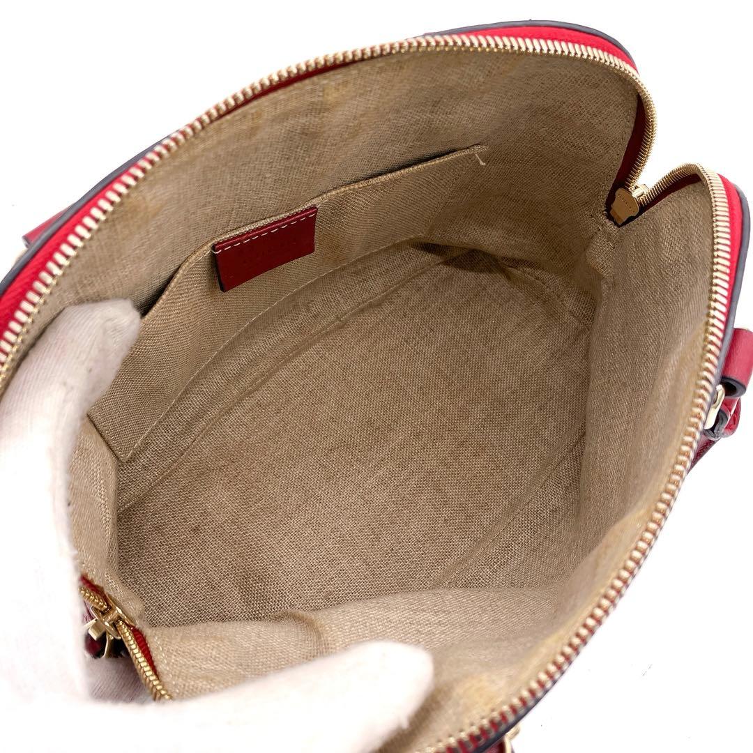 Gucci Handbag Micro Guccissima Leather Red