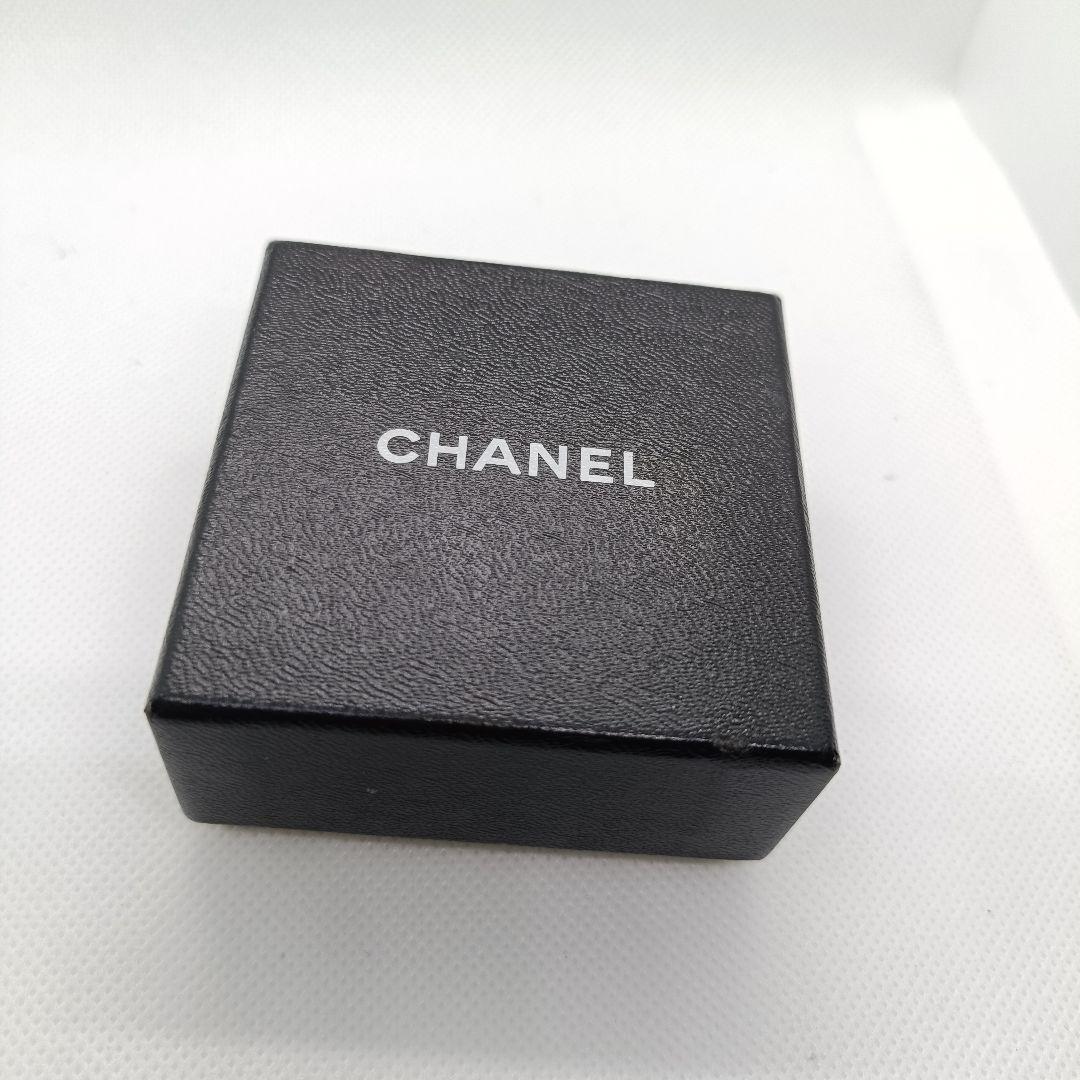 Chanel Earrings With Storage Box Round Earrings Silver