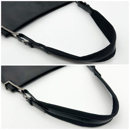 Gucci Era Patent Leather Handbag Black — view 8
