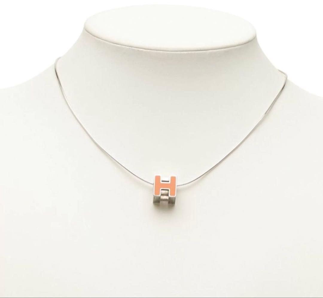 Hermes Cage d'H Cube Necklace — view 2