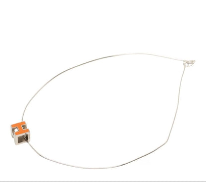 Hermes Cage d'H Cube Necklace — view 4